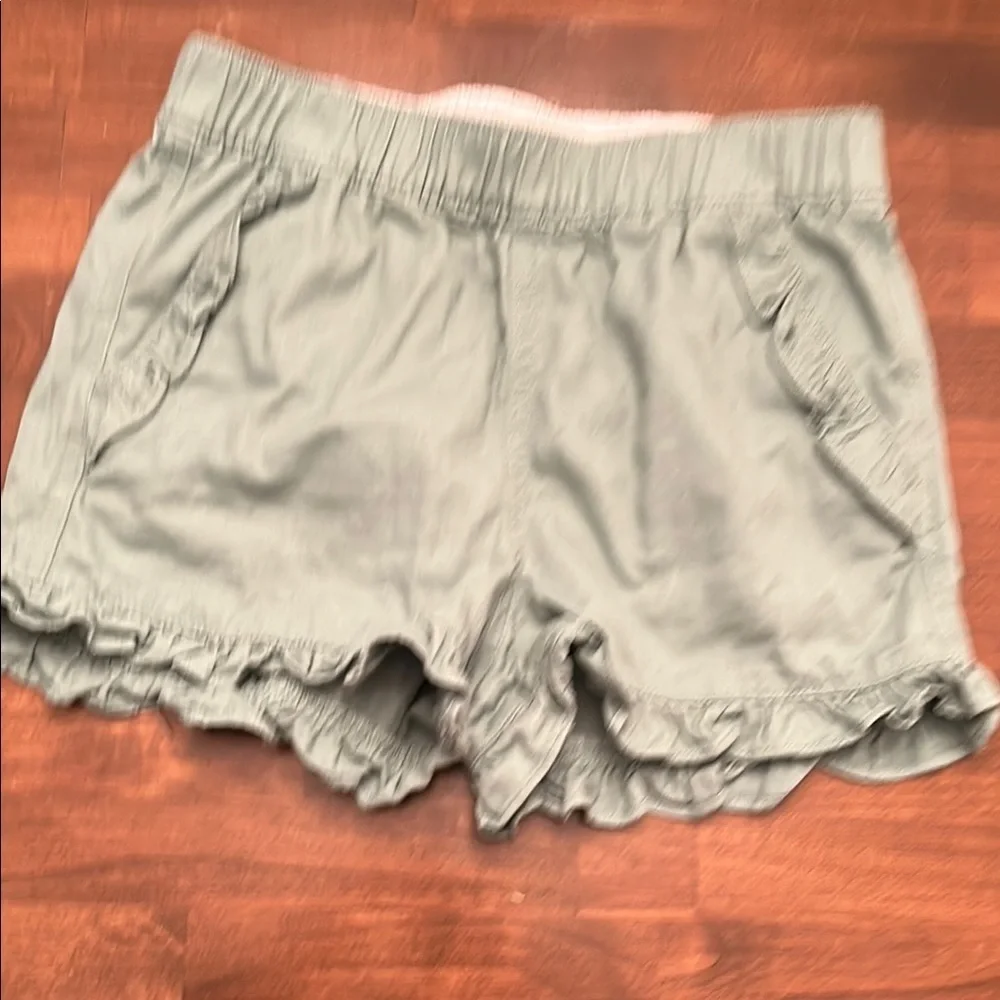 Crewcuts Teal Elastic Waist Shorts